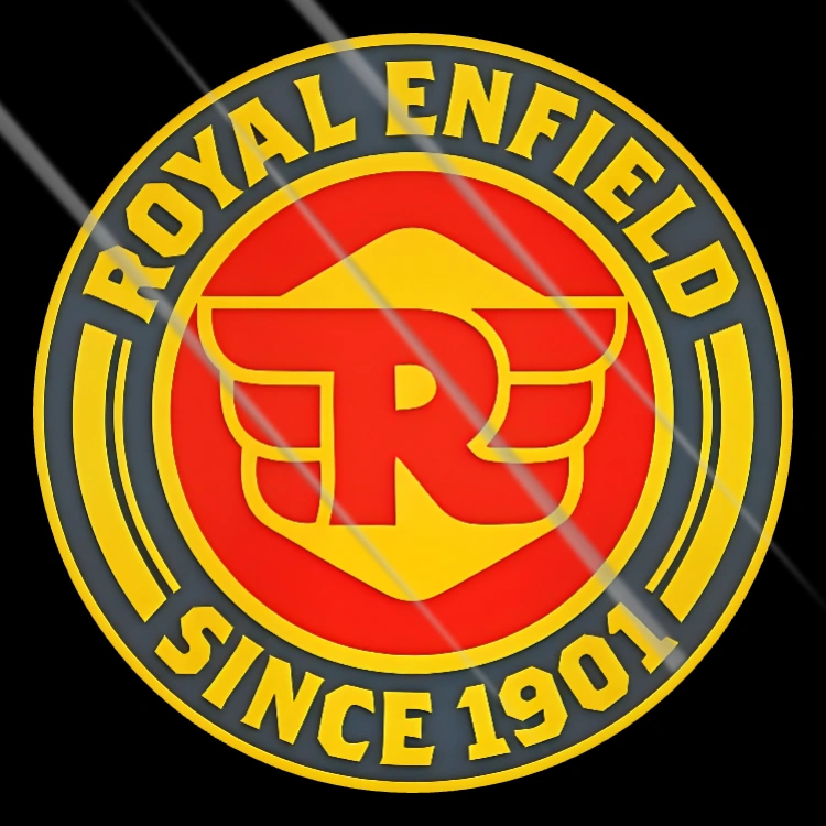Royal Enfield classic motorcycle logo vinyl sticker for bikes and riders – Motohomies