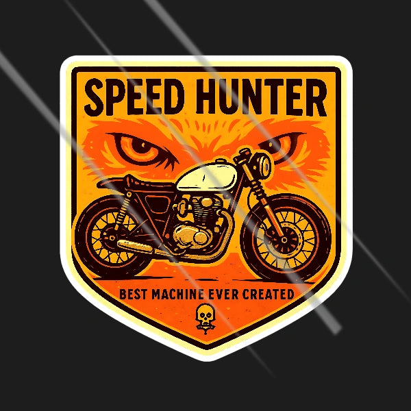 Speed Engine Sticker Speed Hunter Motorcycle Racing Sticker – Motohomies