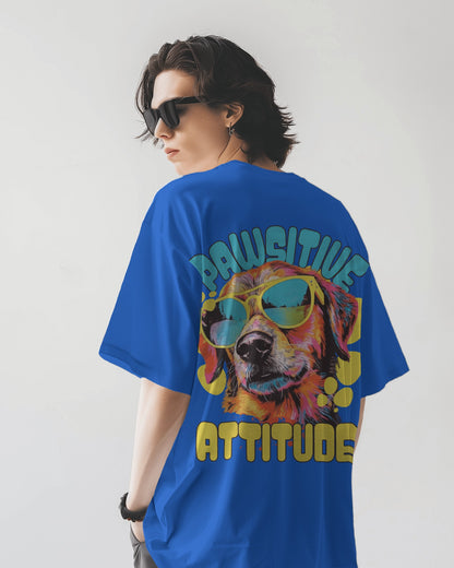 Pawsitive Attitude | Oversized T-Shirt