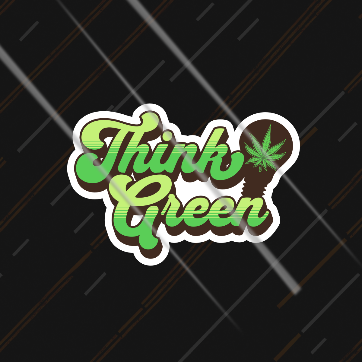 Think Green | Sticker – Motohomies