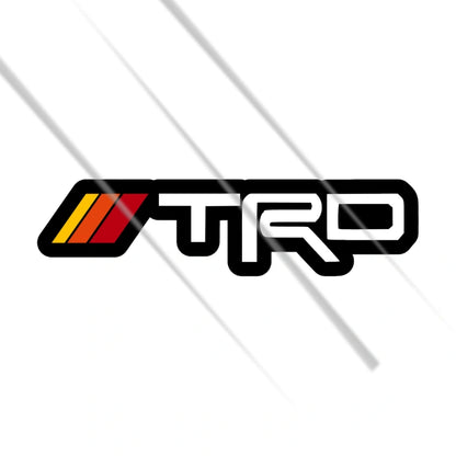 Toyota TRD racing development logo vinyl sticker for cars, bikes and racing enthusiasts – Motohomies